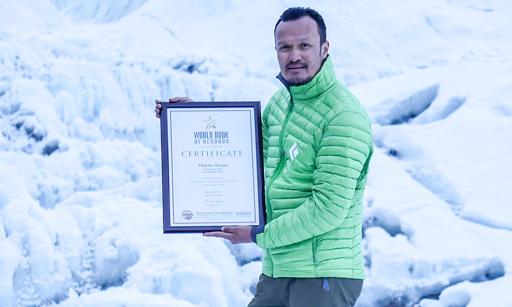 phurba-sherpa. world-record